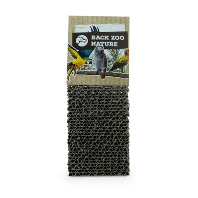 Back zoo nature cardboard treat block
