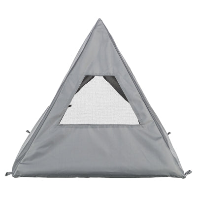 Trixie tipi con cesta para gatos samoa gris