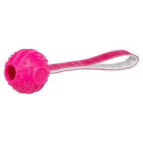 Trixie pelota para lanzar soft strong tpr rosa