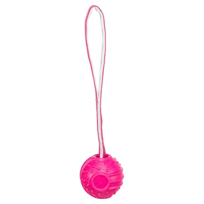 Trixie pelota para lanzar soft strong tpr rosa