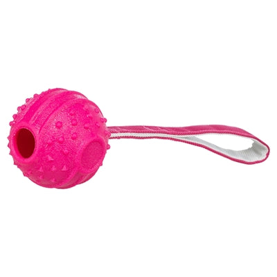 Trixie pelota para lanzar soft strong tpr rosa