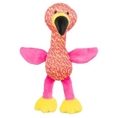 Trixie tela de flamencos rosa amarillo