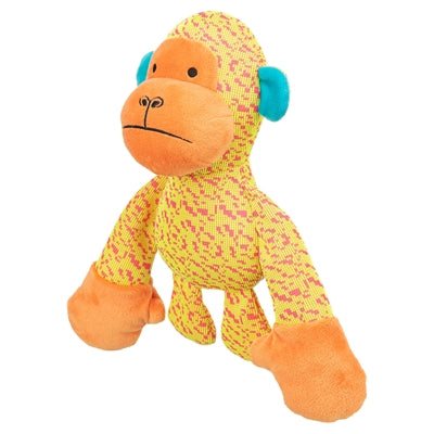 Trixie tela de monos amarillo naranja