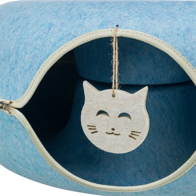 Trixie donut play fieltro azul