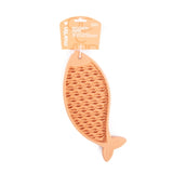 Martin tapete para lamer pez silicona amarillo