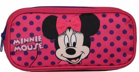 Jim jam estuche minnie mouse disney estuche 23x7x10 cm 1 compartimento con cremallera