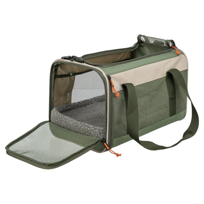 Trixie bolsa marlon máximo 7 kg beige verde oliva