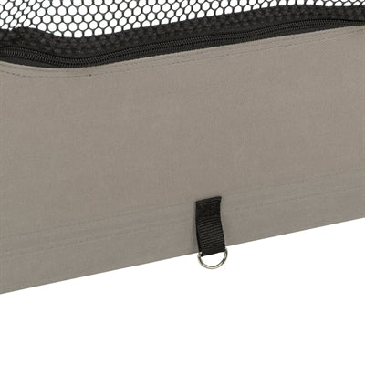 Trixie corredera plegable 8 elementos gris negro