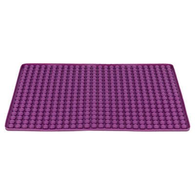 Trixie Tapete para hornear para snacks de animales sin BPA violeta