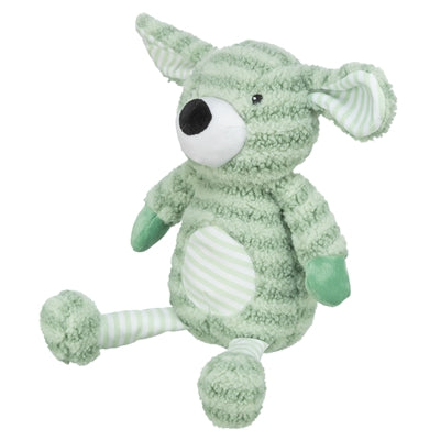 Trixie perro con rayas peluche verde