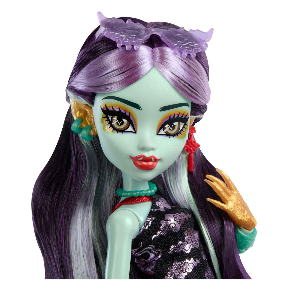 Muñeca monster high jinafire de moda larga