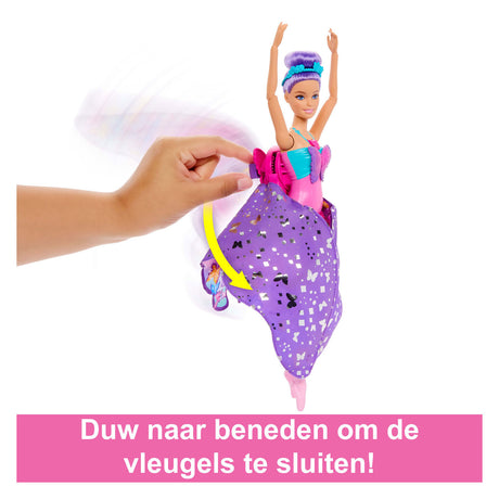 Barbie muñeca que baila y revolotea – alas mágicas de mariposa