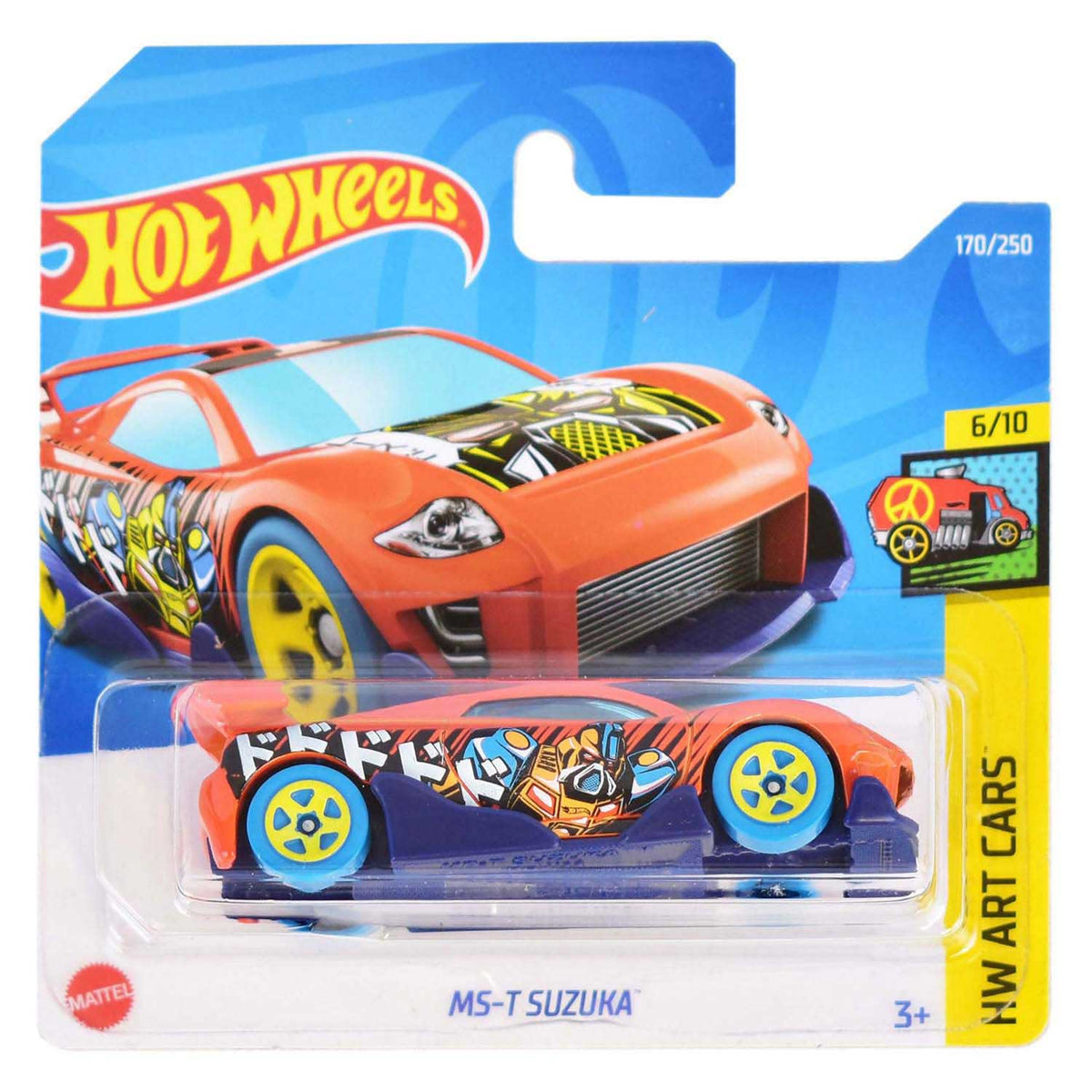 Mattel hot wheels coches fundidos a presión surtidos | 72 piezas