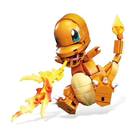 Juego de construcción Mega Construct Pokemon - Charmander - 180 piezas.