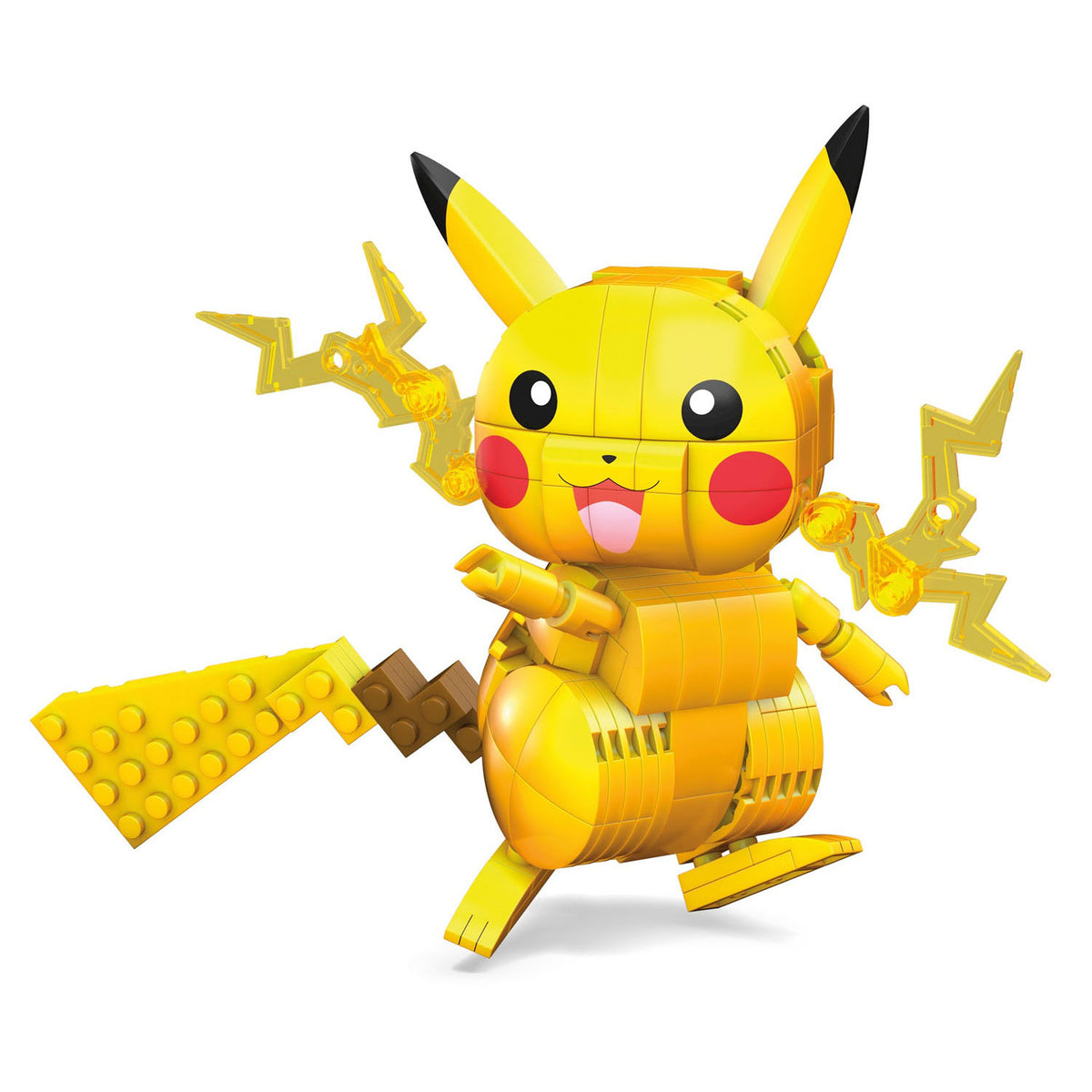 Mattel mega construx set de construcción pokémon - pikachu - 211 piezas.