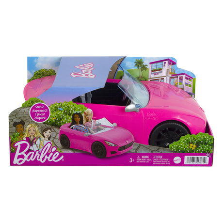 Coche descapotable Barbie Glam - vehículo de muñeca