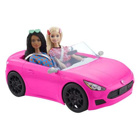 Coche descapotable Barbie Glam - vehículo de muñeca
