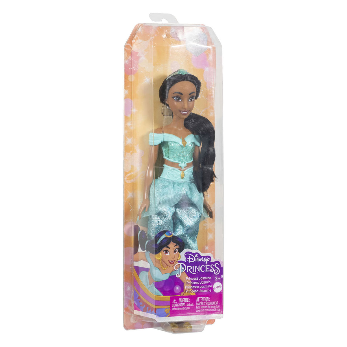 Mattel disney princess - muñeca princesa - princesa jasmine de aladdin