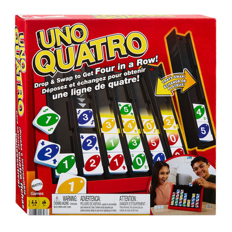 Juego de mesa mattel uno quatro