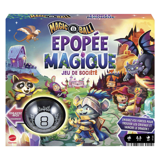Juego de mesa de Mattel Magic 8 Ball - French