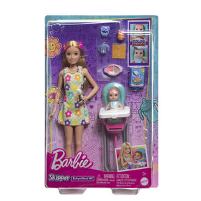 Mattel Barbie Skipper de niñera Speelset