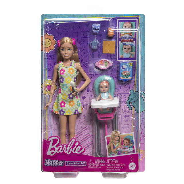 Mattel Barbie Skipper de niñera Speelset
