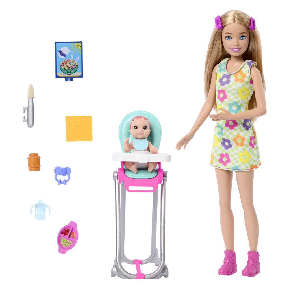 Mattel Barbie Skipper de niñera Speelset