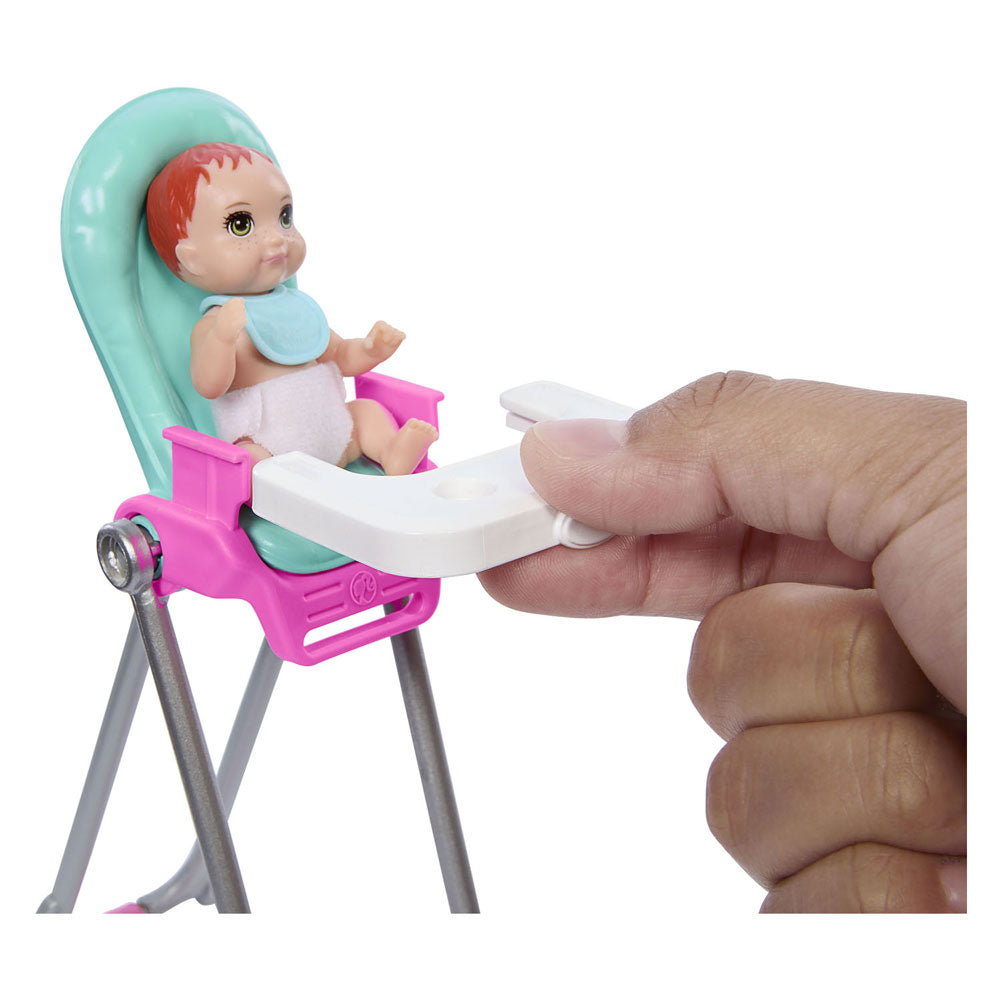 Mattel Barbie Skipper de niñera Speelset