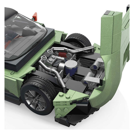 Juego de construcción Mattel mega hot wheels aston martin vulcan - 986 piezas.