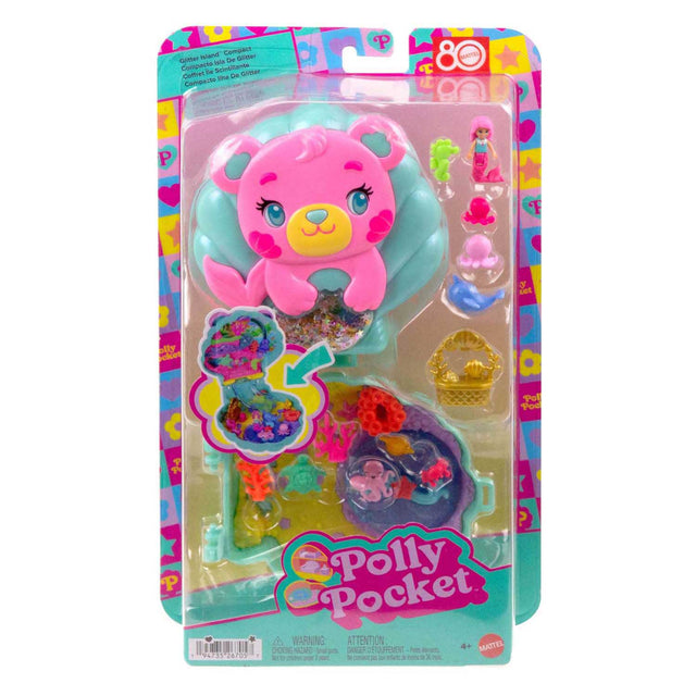 Isla de brillo polly pocket de mattel