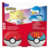Mattel Mega Construct Pokémon Juego de construcción - Piplup y Togepi