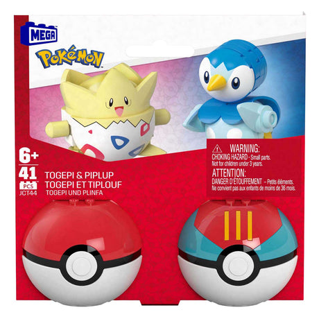 Mattel Mega Construct Pokémon Juego de construcción - Piplup y Togepi