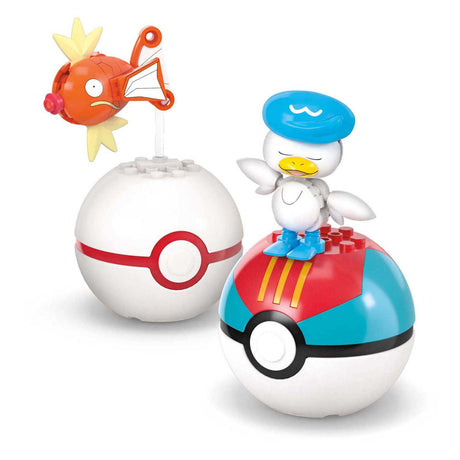 Juego de construcción Mattel Mega Construct Pokémon: Magikarp, Shellder y Quaxly