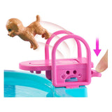 Barbie Dream Pool: juego con tobogán, bañera de hidromasaje y más de 20 accesorios