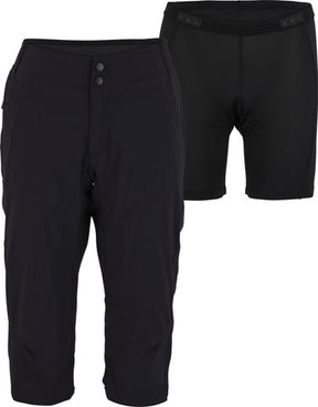 Pantalón corto mujer Endura hummvee lite 3 4 con forro interior