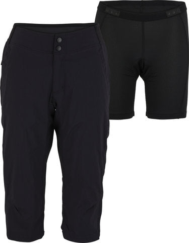 Pantalón corto mujer Endura hummvee lite 3 4 con forro interior