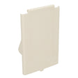 Tapa línea rectangular para caja de entrada cee blanca - sin embalaje de venta