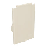 Tapa línea rectangular para caja de entrada cee blanca - sin embalaje de venta