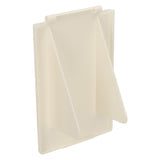 Tapa línea rectangular para caja de entrada cee blanca - sin embalaje de venta