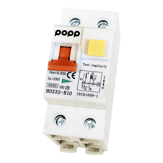 Disyuntor diferencial combinado 30ma b10a tipo a