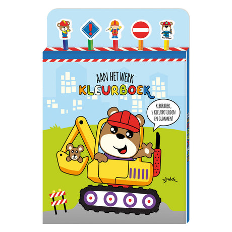 Libro para colorear con crayones - para trabajar