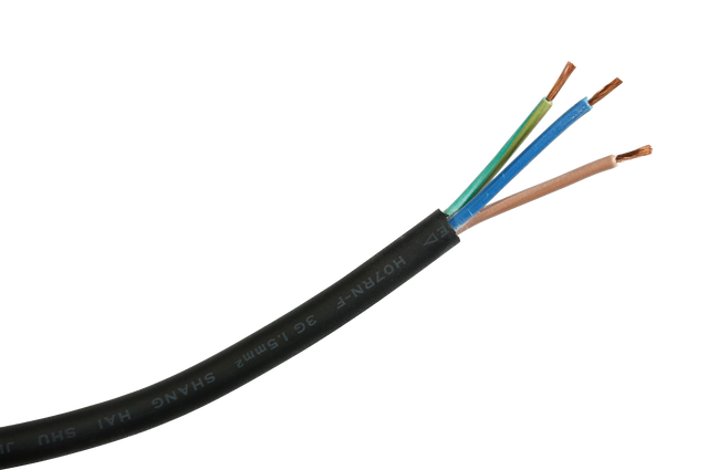Cable de neopreno 3x 1,5mm²