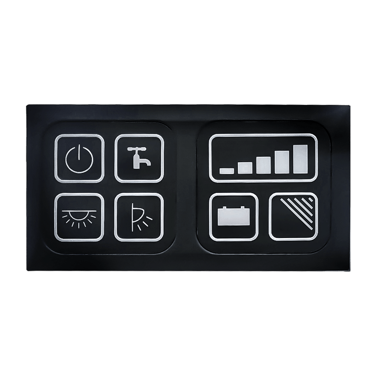 Kit Pdu distribuidor de alimentación precableado con mazo de cables y panel de control