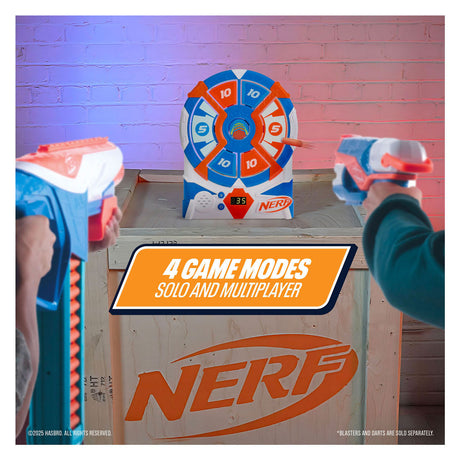 Hasbro nerf bullseye objetivo electrónico objetivo de tiro en movimiento