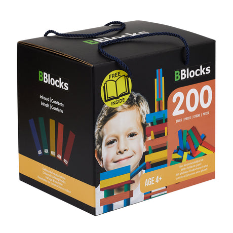 Tableros de construcción Bblocks de colores, 200 uds.
