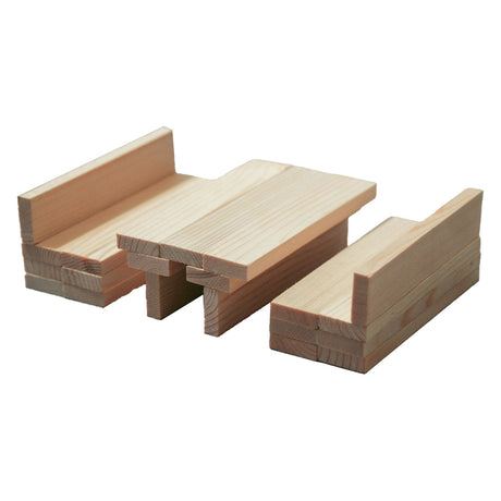 Tableros de construcción Bblocks en caja de almacenamiento, 200 uds.