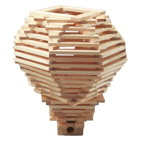 Tablones de madera Bblocks en caja de madera de lujo 500 piezas