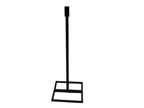 Dijk natural collections candelabro de metal negro 20x20x58cm