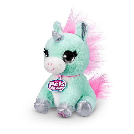 Juguete para perro de peluche Pets Alive Zuru - Fiesta de pijamas sorpresa en la tienda de mascotas.