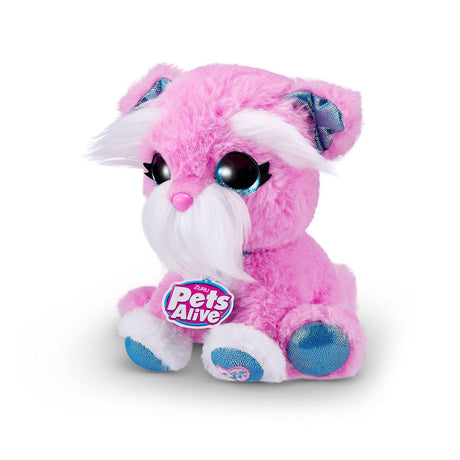 Juguete para perro de peluche Pets Alive Zuru - Fiesta de pijamas sorpresa en la tienda de mascotas.